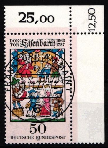 BRD Bund 953 gestempelt KBWZ #NB308