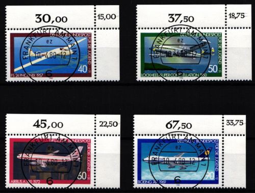 BRD Bund 1040-1043 gestempelt
