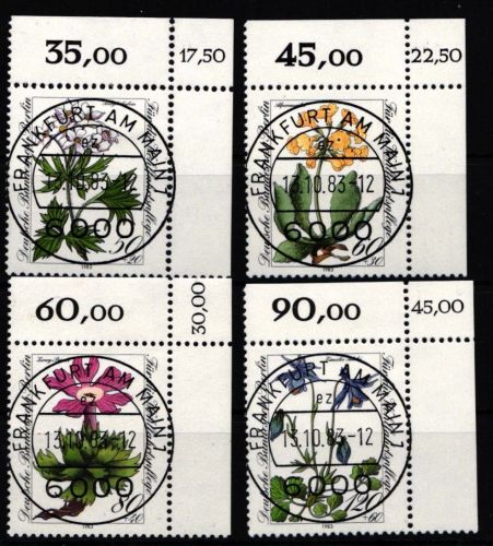 Berlin 703-706 gestempelt
