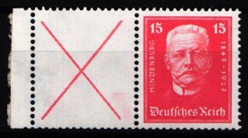 Deutsches Reich W 25 postfrisch