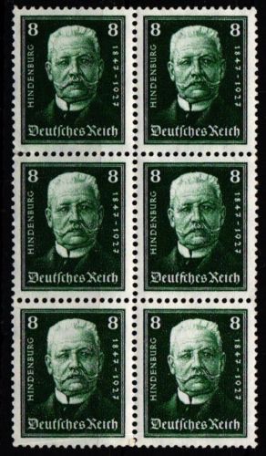 Deutsches Reich 403 postfrisch 6er Einheit #NB433