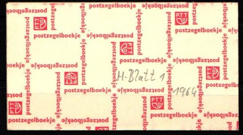 Niederlande Markenheft 1 postfrisch Königin Juliane/ Ziffer #KV318