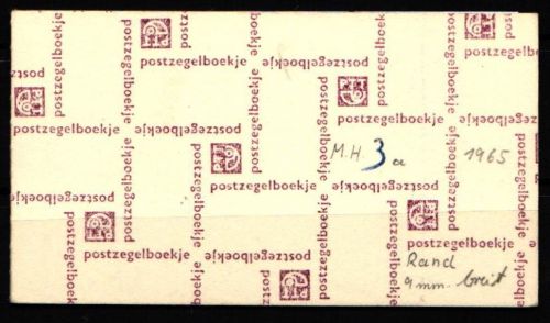 Niederlande Markenheft 3 postfrisch Königin Juliane/ Ziffer #KV320