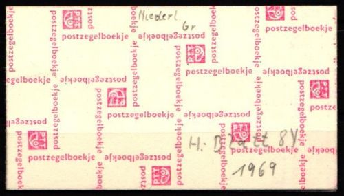 Niederlande Markenheft 8y postfrisch Königin Juliane/ Ziffer #KV329