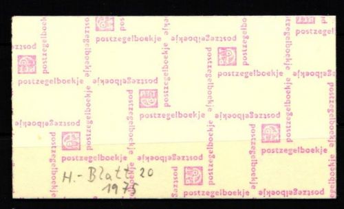 Niederlande Markenheft 20 postfrisch Königin Juliane #KV343