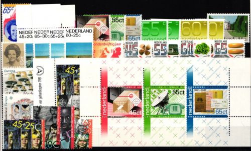 Niederlande Jahrgang 1981 mit 1175-1197 postfrisch #KV298