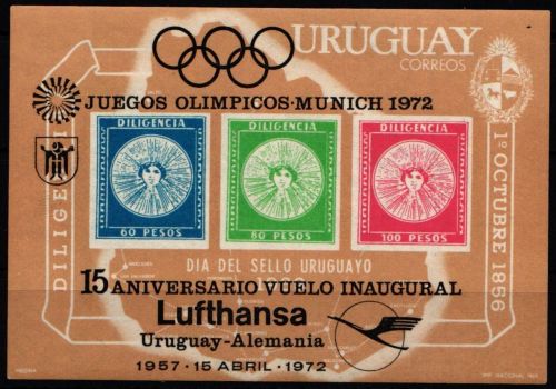 Uruguay Block 15 postfrisch