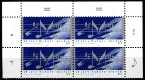 BRD Bund Viererblock 2346 postfrisch #ND838