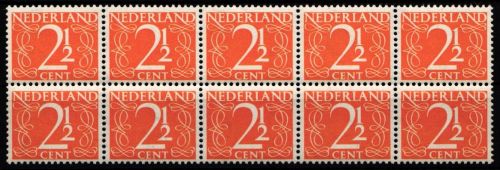 Niederlande 470 postfrisch als 10er Block #NB074
