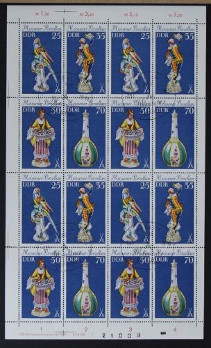 DDR ZD-Bogen 2468-2471 gestempelt