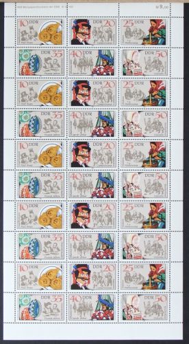 DDR ZD-Bogen 2716-2721 postfrisch
