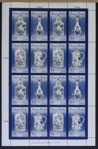 DDR ZD-Bogen 3241-3244 postfrisch