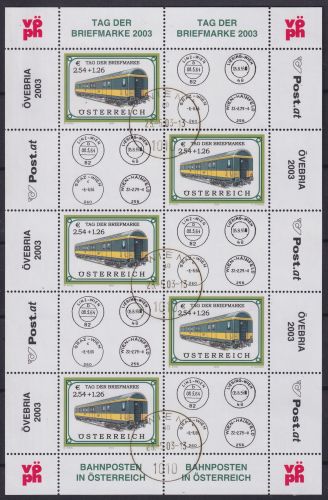 Österreich Jahrgang 2003 mit 2402-2456 gestempelt