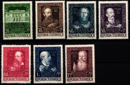 Österreich 878-884 postfrisch #NG018