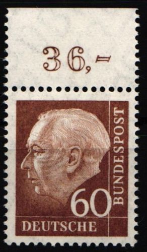 BRD Bund 262 w P OR postfrisch