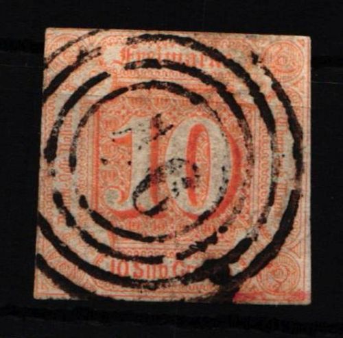 Thurn & Taxis 19 gestempelt