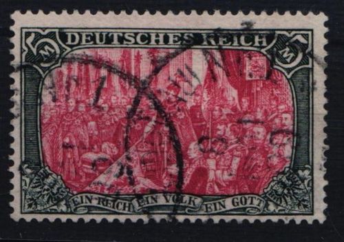 Deutsches Reich 81 Aa gestempelt