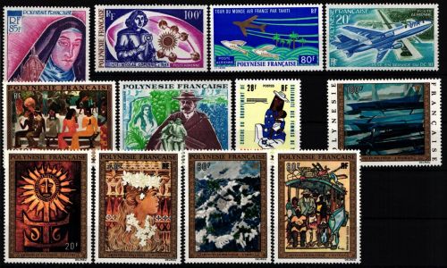 franz. Polynesien Jahrgang 1973 postfrisch #NH339