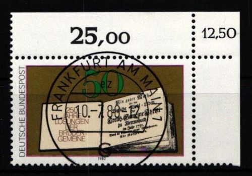 Bundesrepublik Deutschland 1054 KBWZ gestempelt #NH140