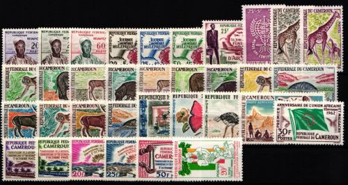 Kamerun Jahrgang 1962 postfrisch ohne 347-349 #NH557