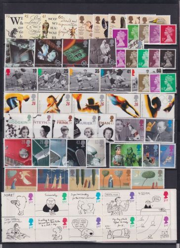 Großbritannien Jahrgang 1996 mit 1601-1666 postfrisch #NH104