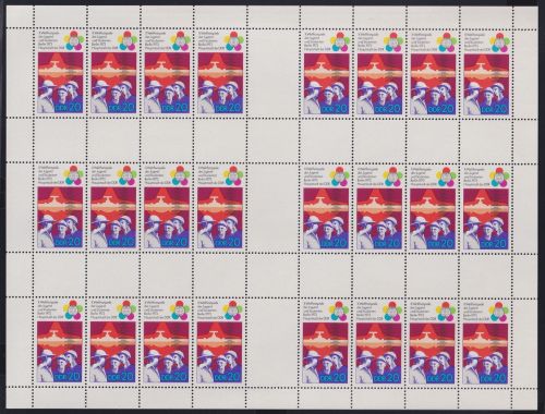 DDR Markenheftchenbogen MHB 17 A postfrisch