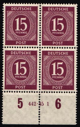 Alliierte Besetzung 921 HAN postfrisch HAN 442.45 1 #NG923