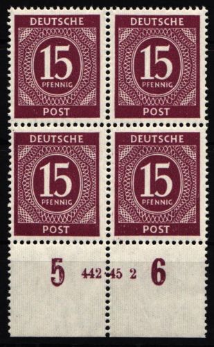 Alliierte Besetzung 921 HAN postfrisch HAN 442.45 2 #NG925