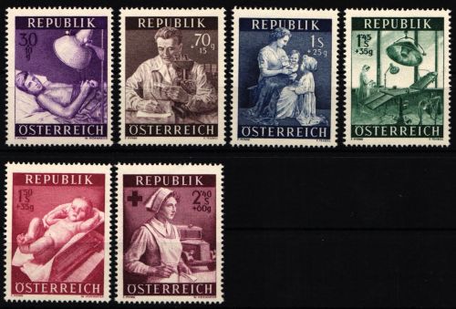 Österreich 999-1004 postfrisch #NJ095