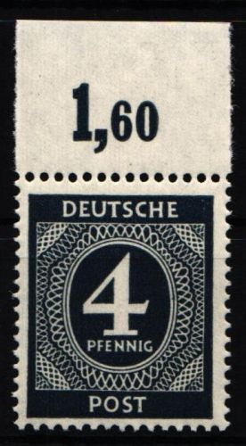 Alliierte Besetzung 914 a P OR ndgz postfrisch #NJ106