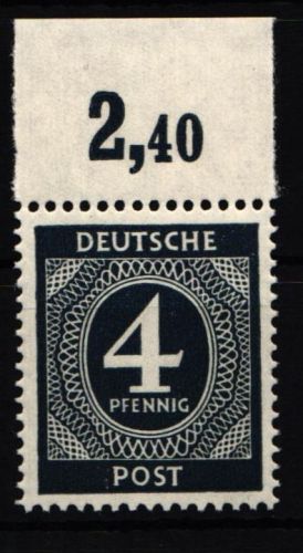 Alliierte Besetzung 914 a P OR ndgz postfrisch #NJ108