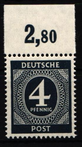 Alliierte Besetzung 914 a P OR ndgz postfrisch #NJ109