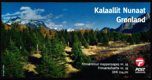 Dänemark Grönland 580-581 postfrisch als Markenheftchen #NI901