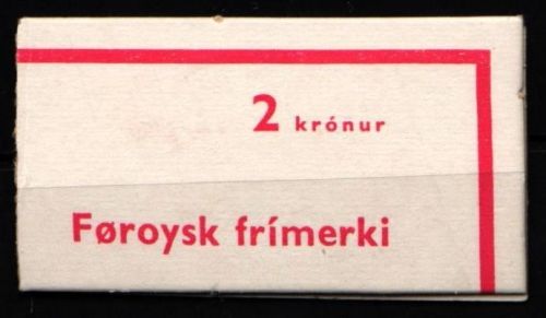 Färöer 8, 11 postfrisch als Markenheftchen #NI917