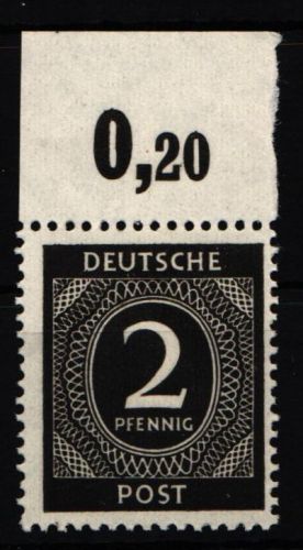 Alliierte Besetzung 912 P OR ndgz postfrisch #NJ131