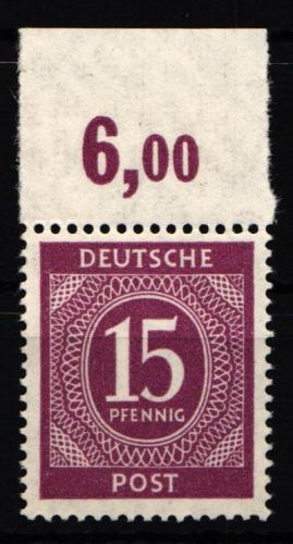 Alliierte Besetzung 921 a P OR ndgz postfrisch