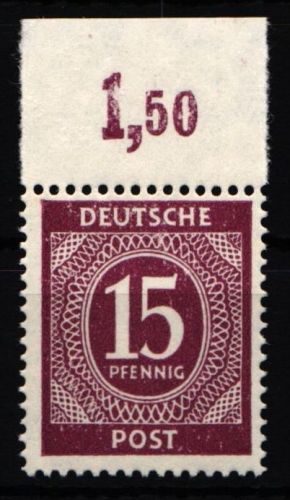 Alliierte Besetzung 921 a P OR ndgz postfrisch #NJ149