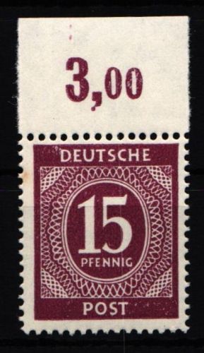 Alliierte Besetzung 921 a P OR ndgz postfrisch #NJ150