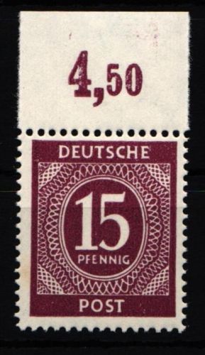 Alliierte Besetzung 921 a P OR ndgz postfrisch #NJ151