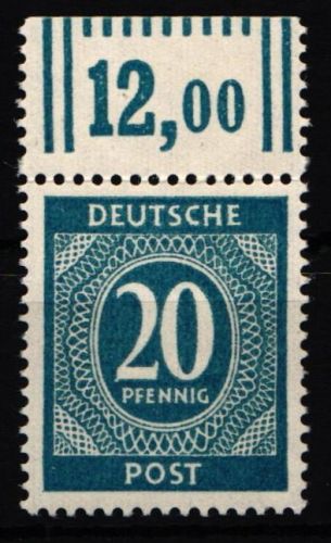 Alliierte Besetzung 924 W OR postfrisch #NJ328