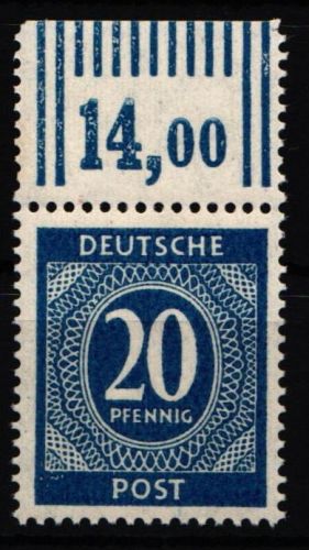 Alliierte Besetzung 924 W OR postfrisch #NJ329