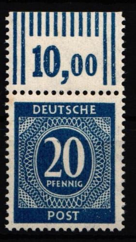 Alliierte Besetzung 924 W OR postfrisch #NJ333