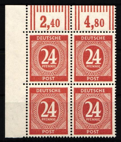 Alliierte Besetzung 925 W OR postfrisch