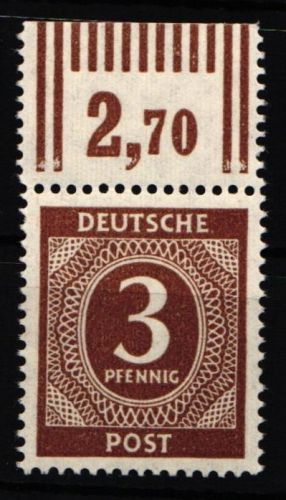 Alliierte Besetzung 913 W OR postfrisch #NJ365