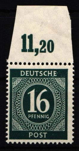 Alliierte Besetzung 923 P OR ndgz postfrisch #NJ369