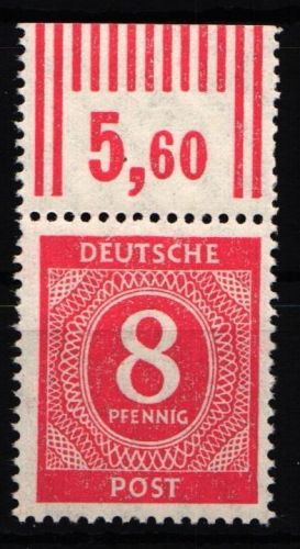 Alliierte Besetzung 917 W OR postfrisch #NJ388
