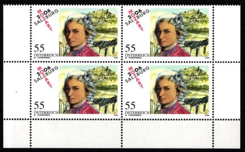 Österreich Viererblock 2603 postfrisch #NA524