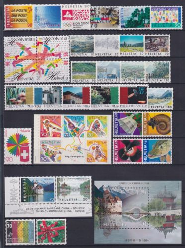Schweiz Jahrgang 1998 postfrisch