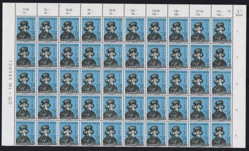Luxemburg 315-320 postfrisch