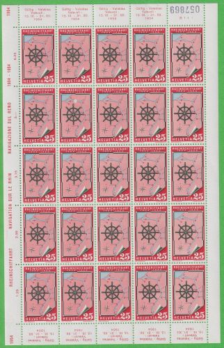 Schweiz 595 postfrisch als Bogen #NJ504